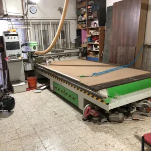 دستگاه سی ان سی تخت ۲×۴ cnc راش ماشین تولزچنج